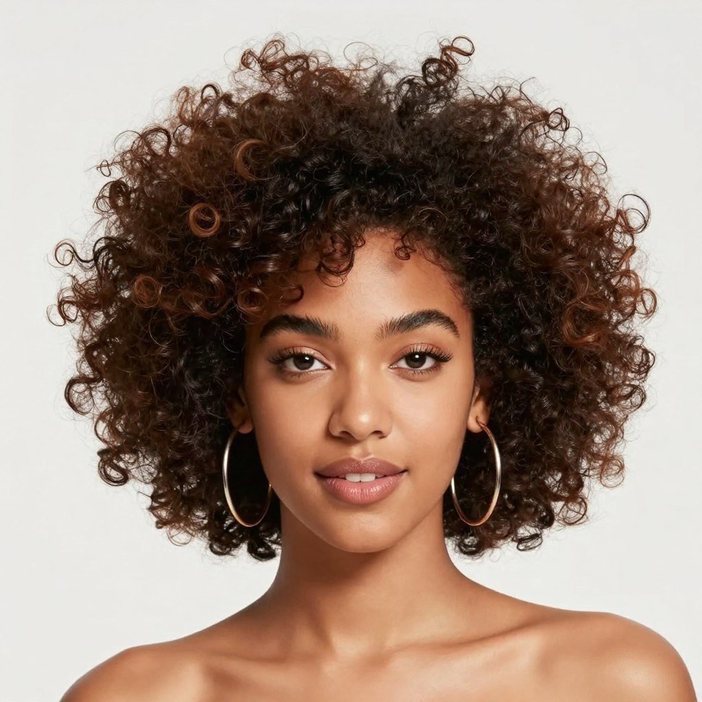 High puff natural hair birthday hairstyle