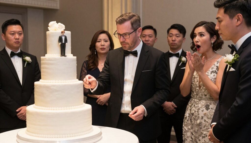 Interactive grooms cake design