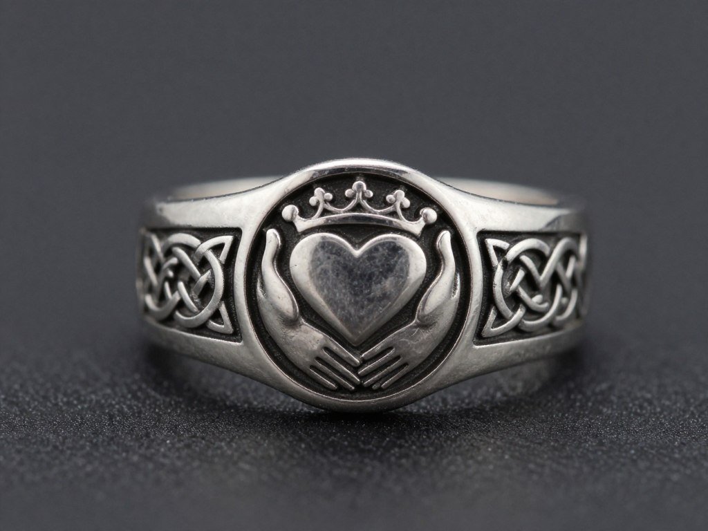 Irish Claddagh engagement ring traditional design Irish Claddagh engagement ring traditional design