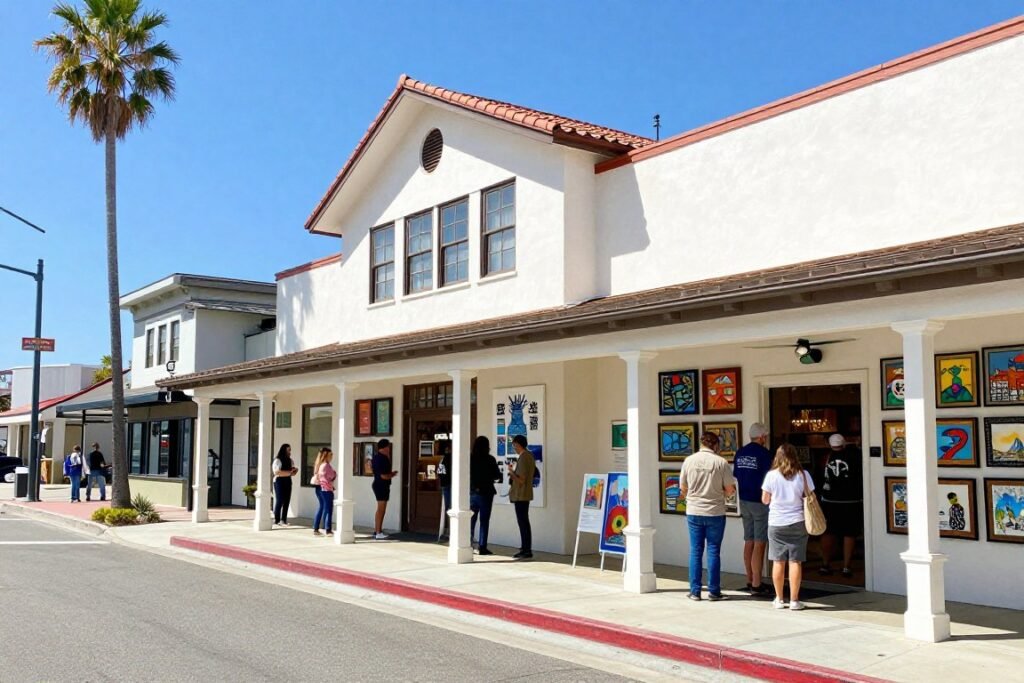 Laguna Beach art galleries date