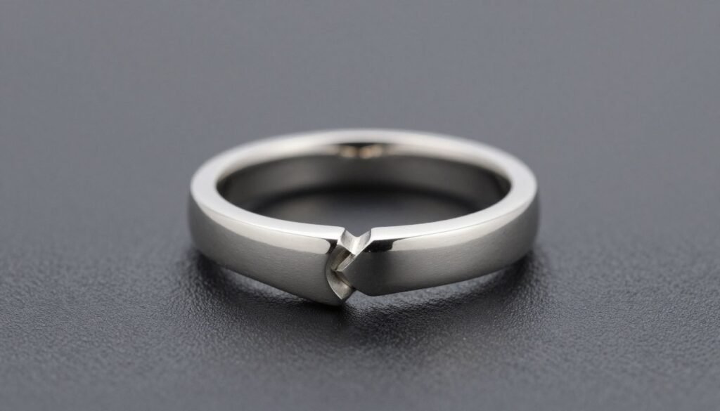 Modern contemporary engagement ring with unique design Modern contemporary engagement ring with unique design