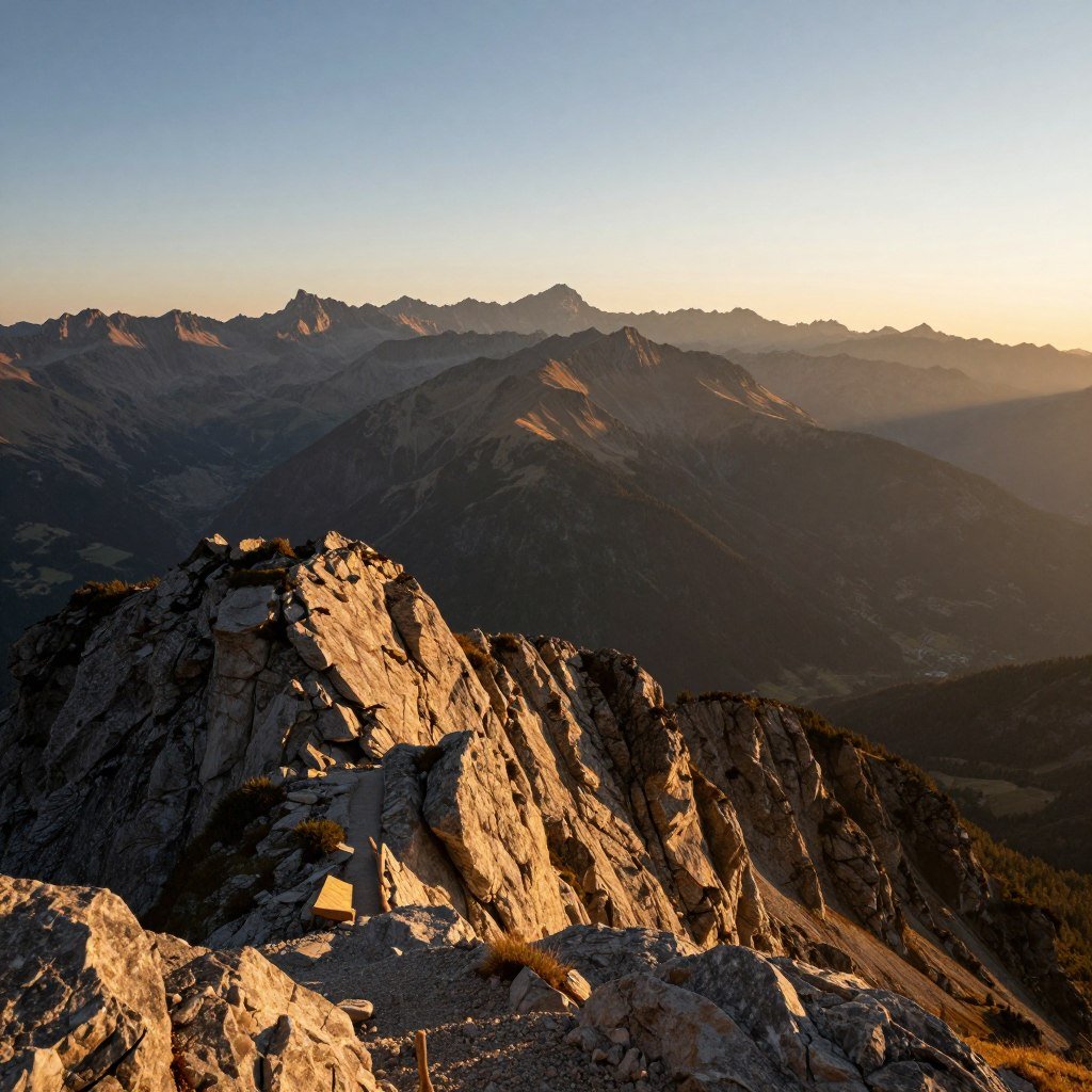 Mountain overlook with scenic vista perfect for a romantic proposal Mountain overlook with scenic vista perfect for a romantic proposal