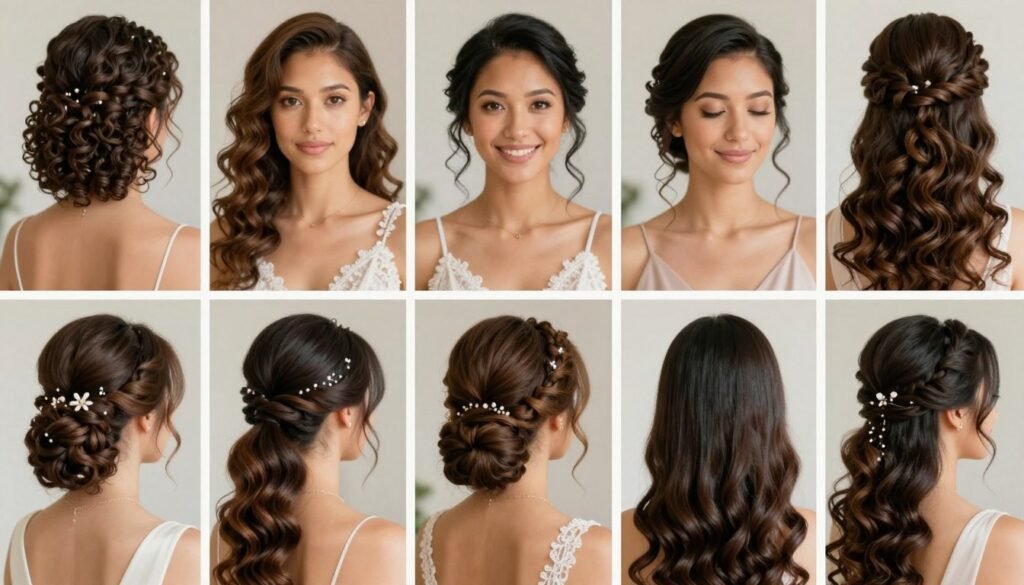 Natural texture bridesmaid hairstyles celebrating diverse hair types Natural texture bridesmaid hairstyles celebrating diverse hair types