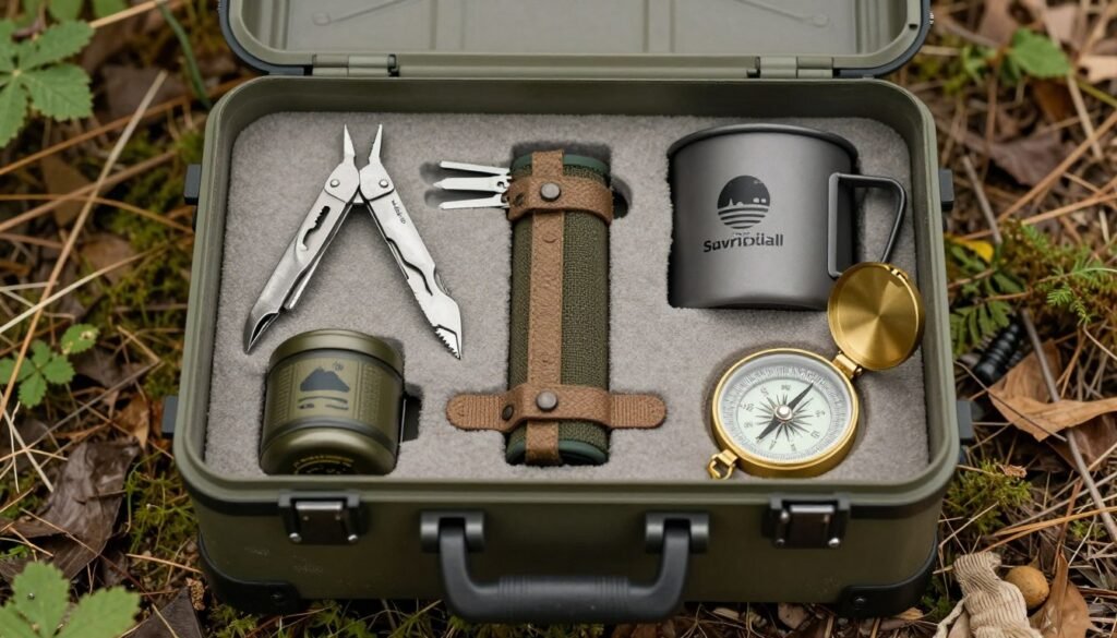 Outdoor adventure groomsmen gift box Outdoor adventure groomsmen gift box
