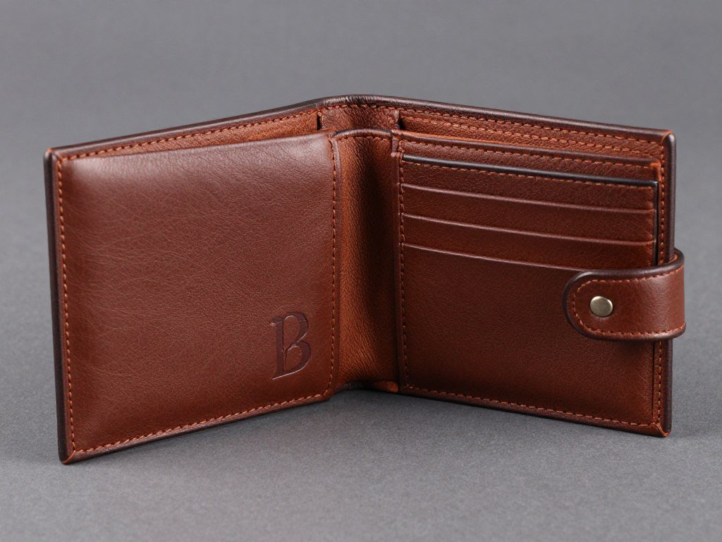 Personalized leather wallet for groomsmen proposal