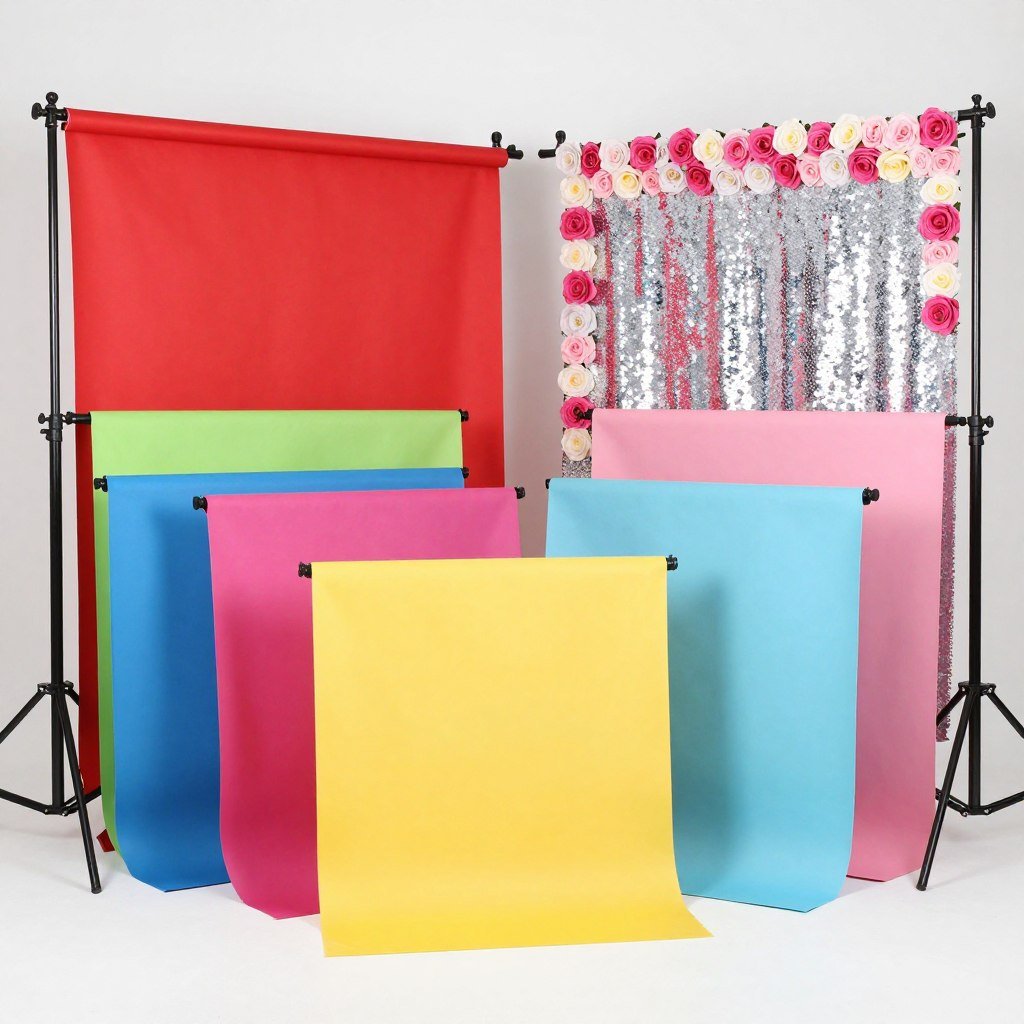 Photography backdrops and backgrounds for sweet 16 photos