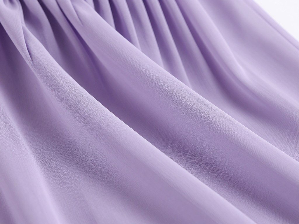 Pleated chiffon bridesmaid dress detail