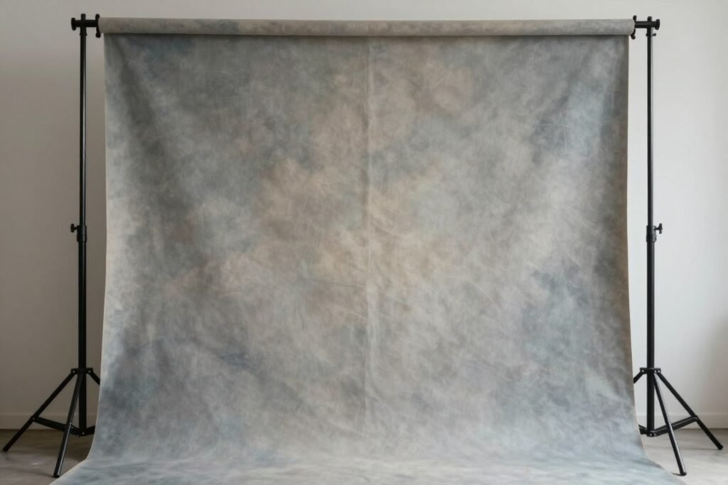 Professional photography backdrop with textured background for portrait sessions