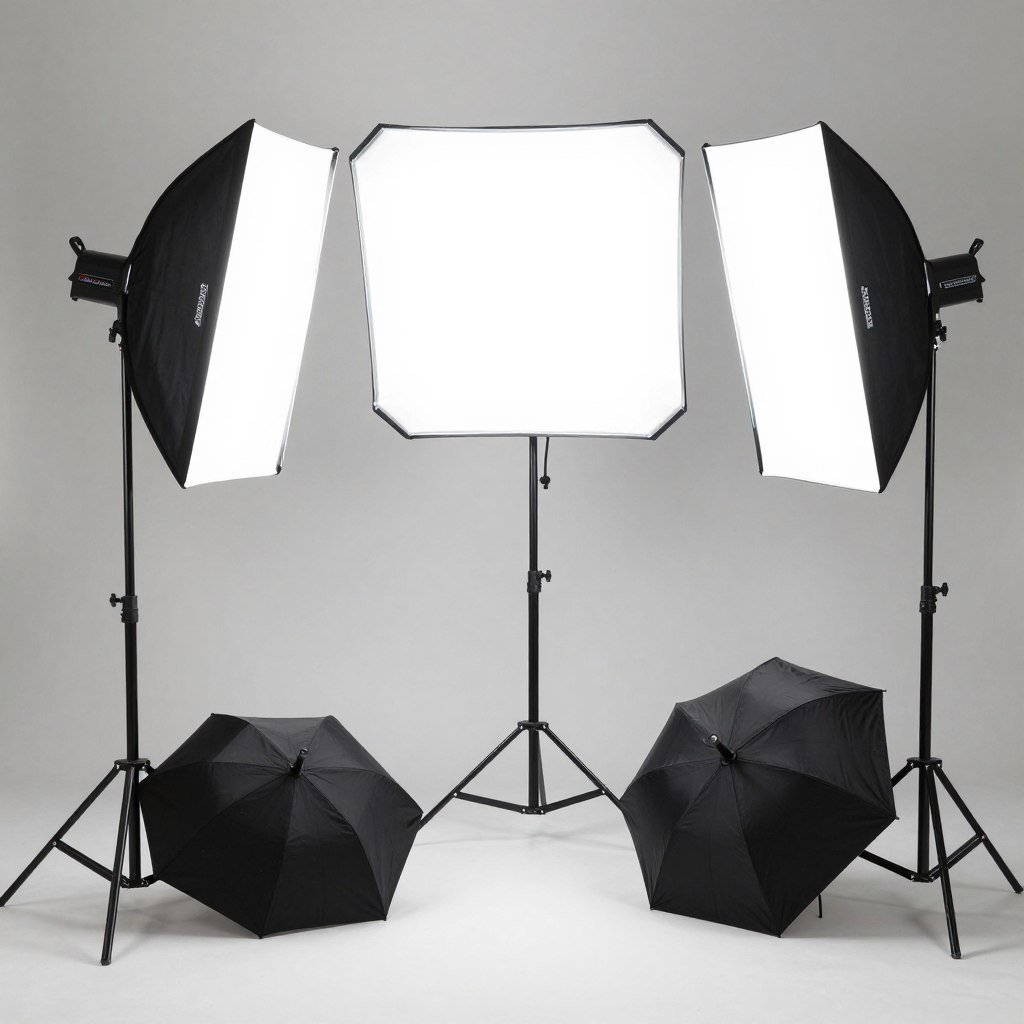Professional photography lighting equipment for sweet 16 photoshoots