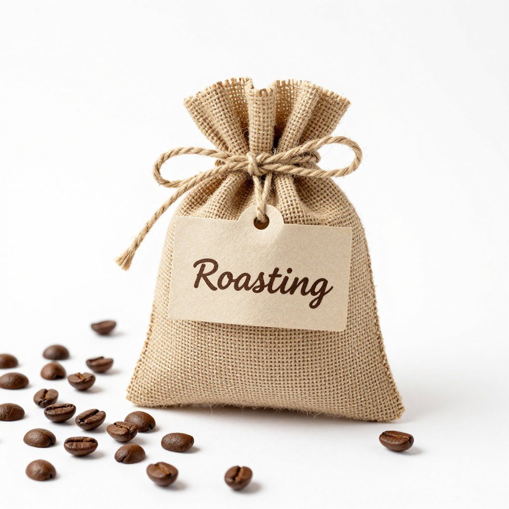 Sachets of Italian espresso blend as bridal shower favors