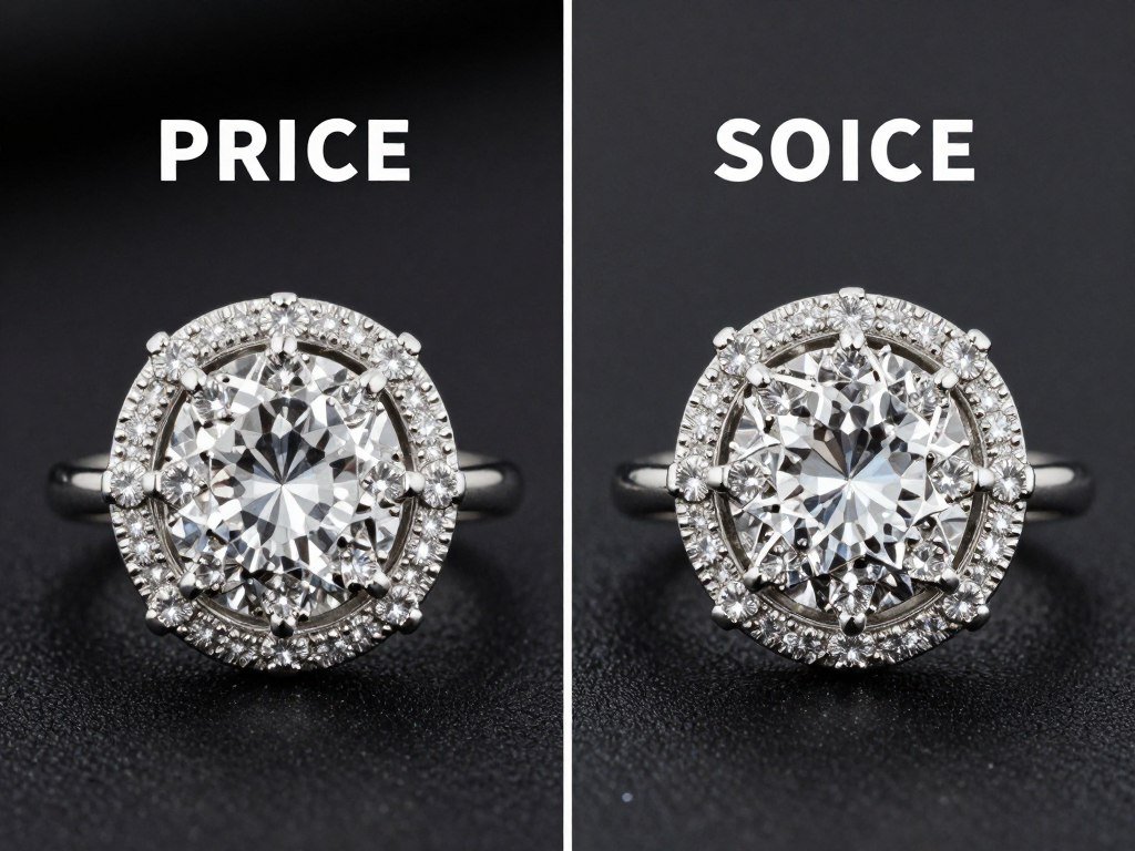 Simple versus elaborate engagement ring setting comparison Simple versus elaborate engagement ring setting comparison