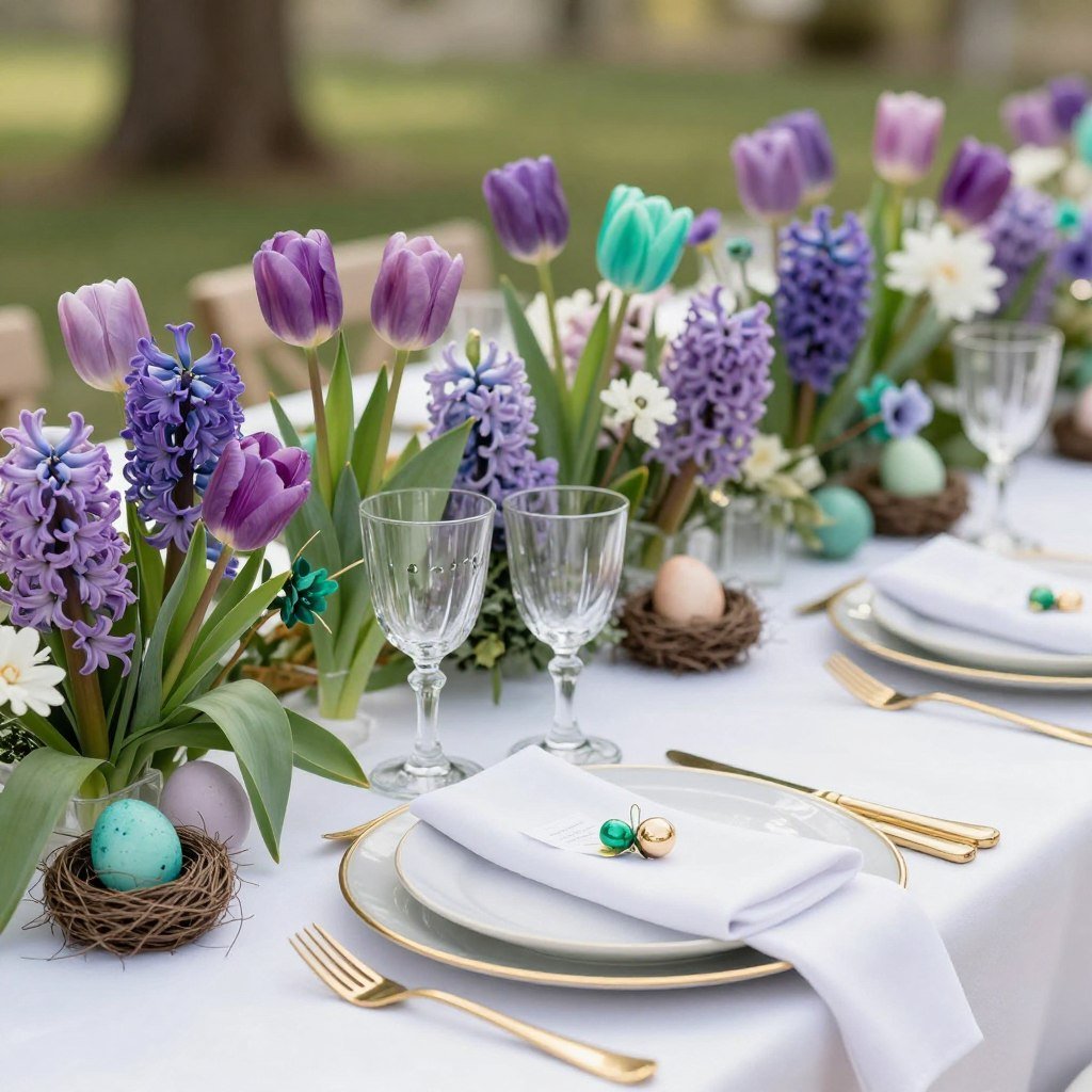Spring wedding with lighter jewel tones like amethyst and emerald with fresh flowers Spring wedding with lighter jewel tones like amethyst and emerald with fresh flowers