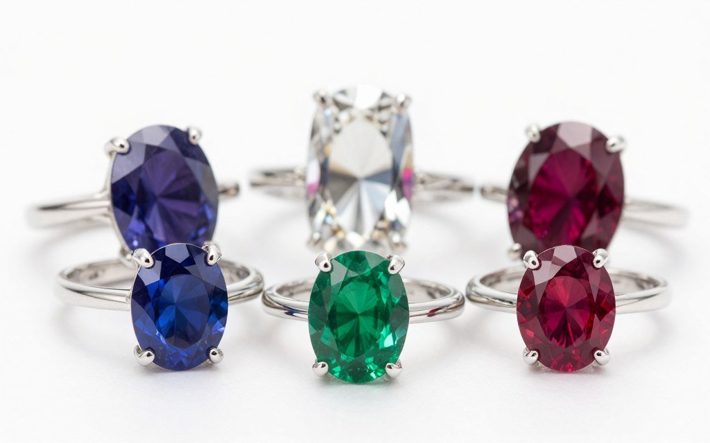 Various colored gemstone engagement rings Various colored gemstone engagement rings