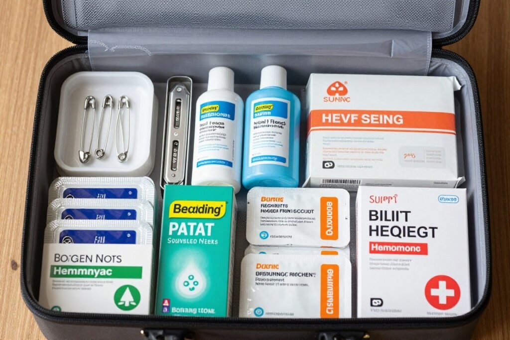 Wedding day emergency kit contents
