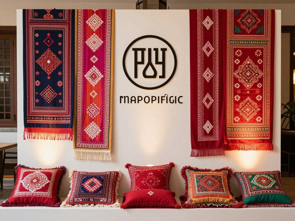 Wedding decoration blending cultural elements and modern style