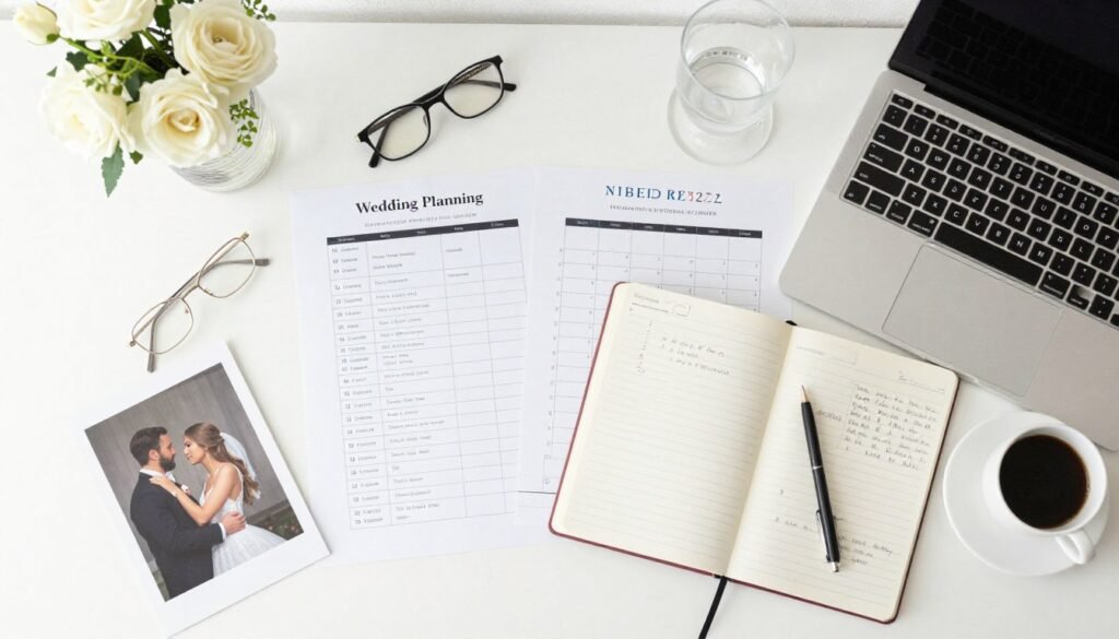 Wedding planning checklist and timeline