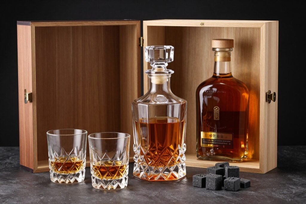 Whiskey decanter groomsmen gift set Whiskey decanter groomsmen gift set