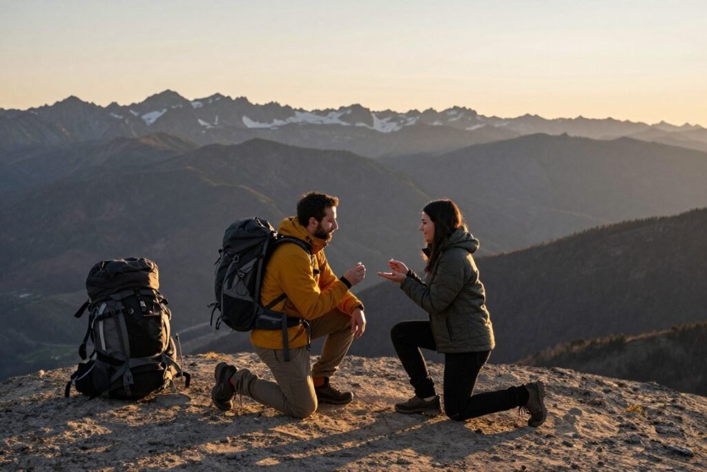 adventure proposal ideas mountain top