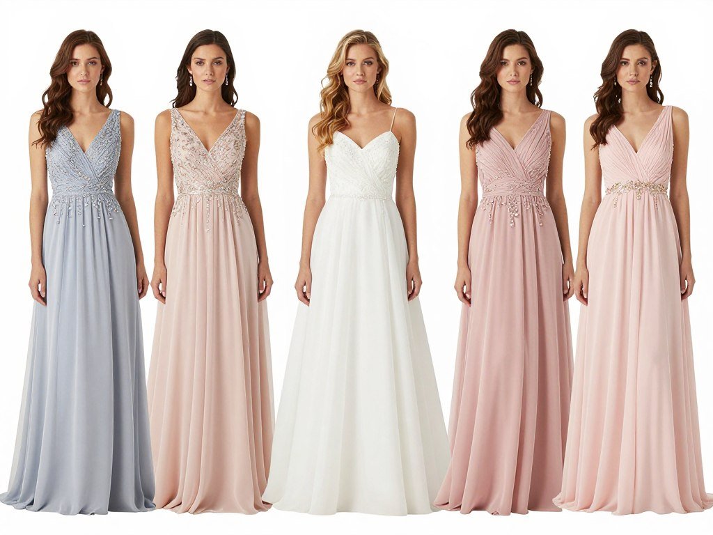 affordable bridesmaid dresses multiple colors