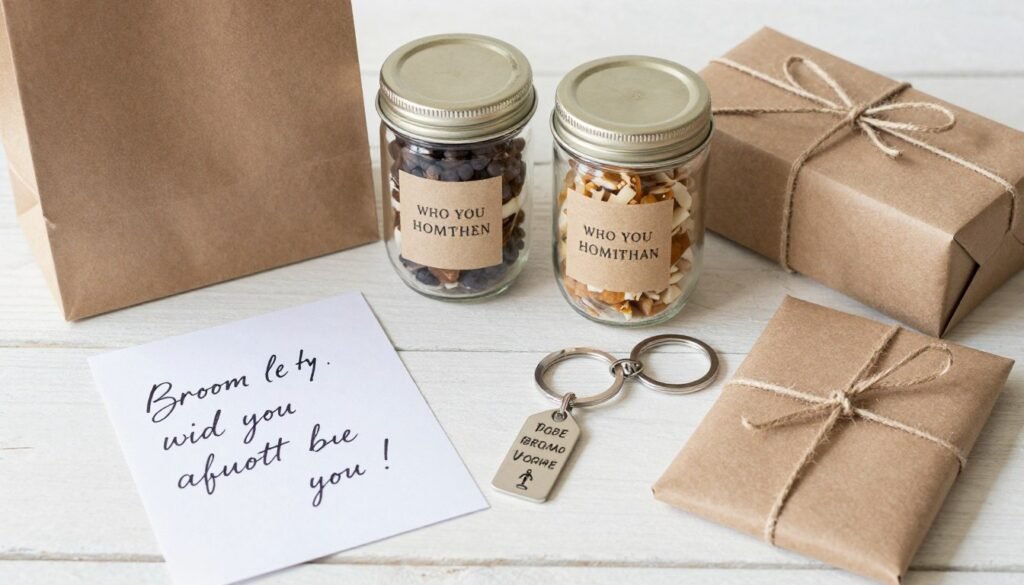 affordable groomsmen proposal gifts arranged attractively