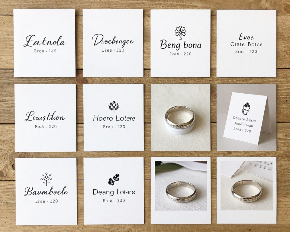 affordable personalized ring bearer cards