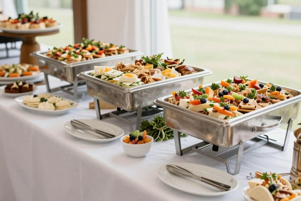 affordable wedding buffet ideas on a budget