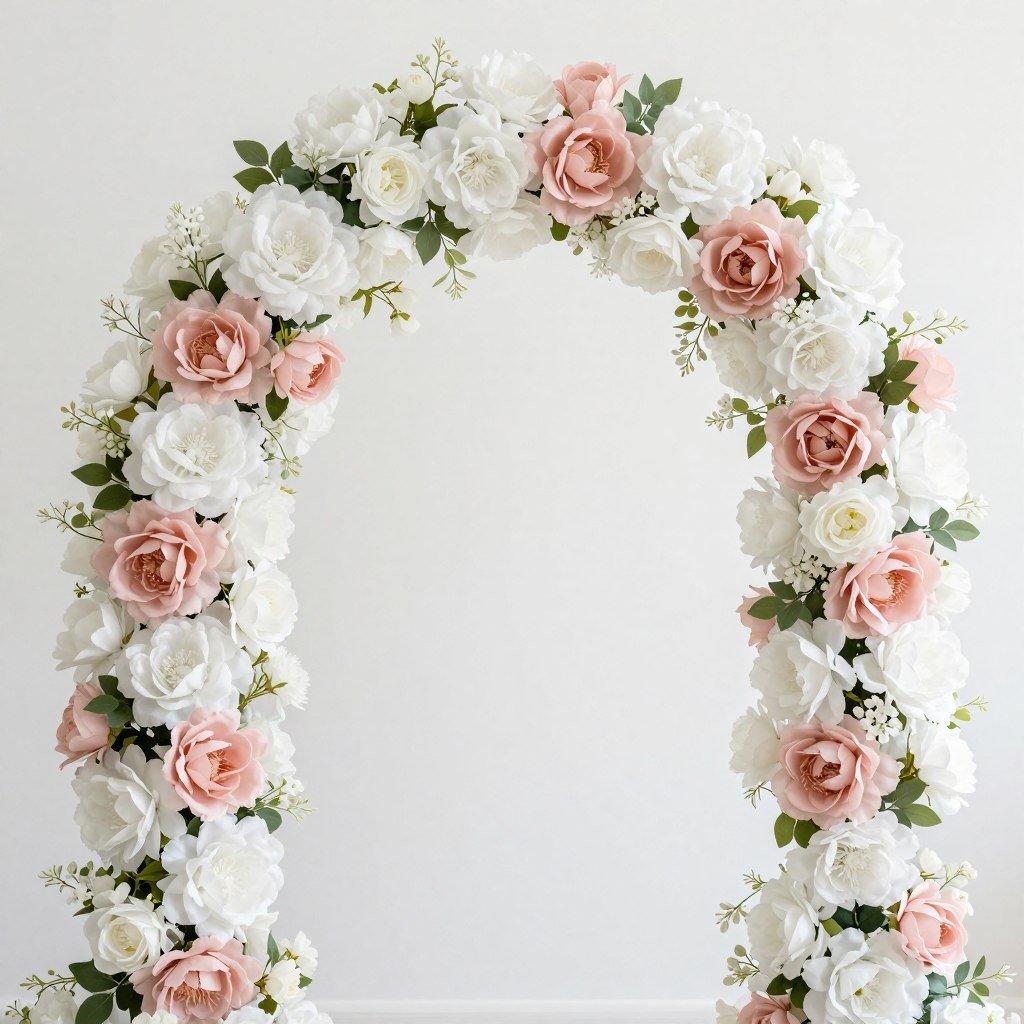 artificial wedding flowers for arch