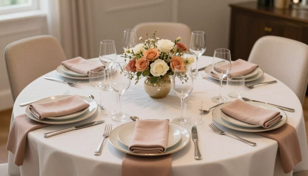 beautiful complete table setting inspiration