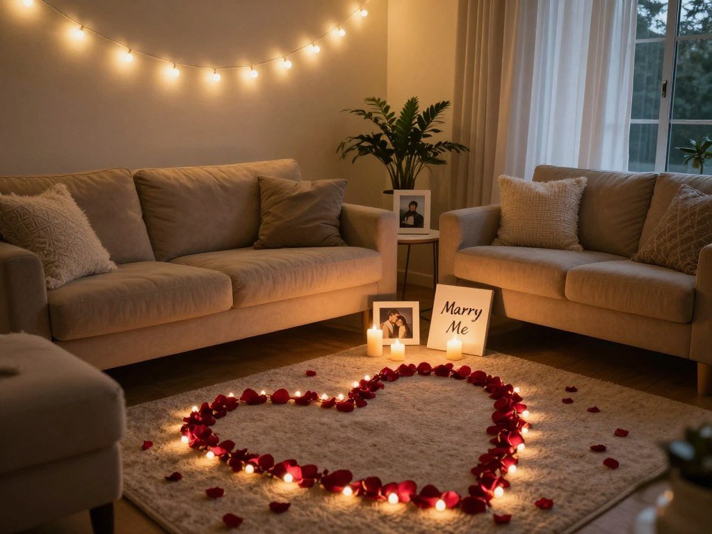 beautifully decorated living room for home proposal