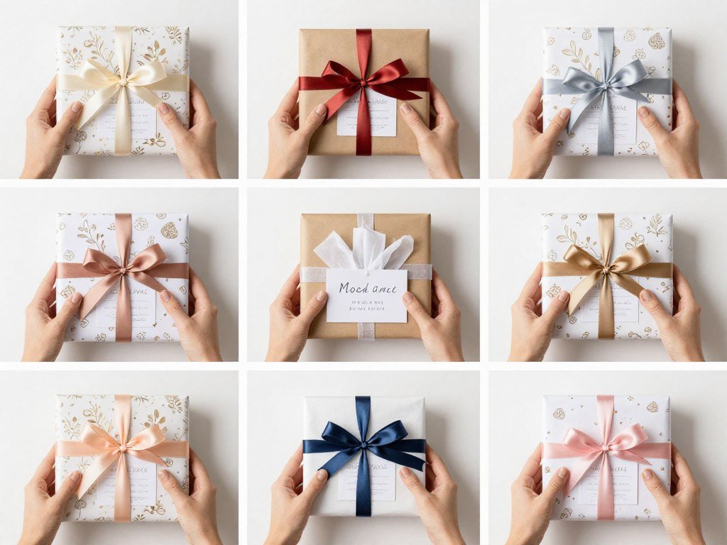 beautifully wrapped bridesmaid proposal gifts
