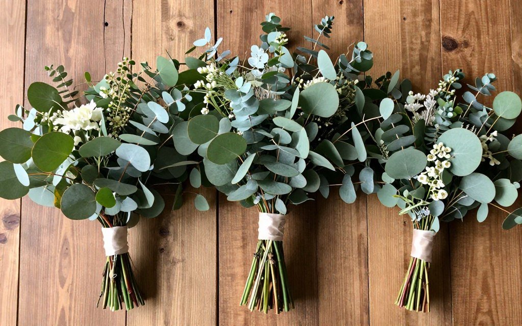 bridesmaid bouquets with abundant greenery bridesmaid bouquets with abundant greenery