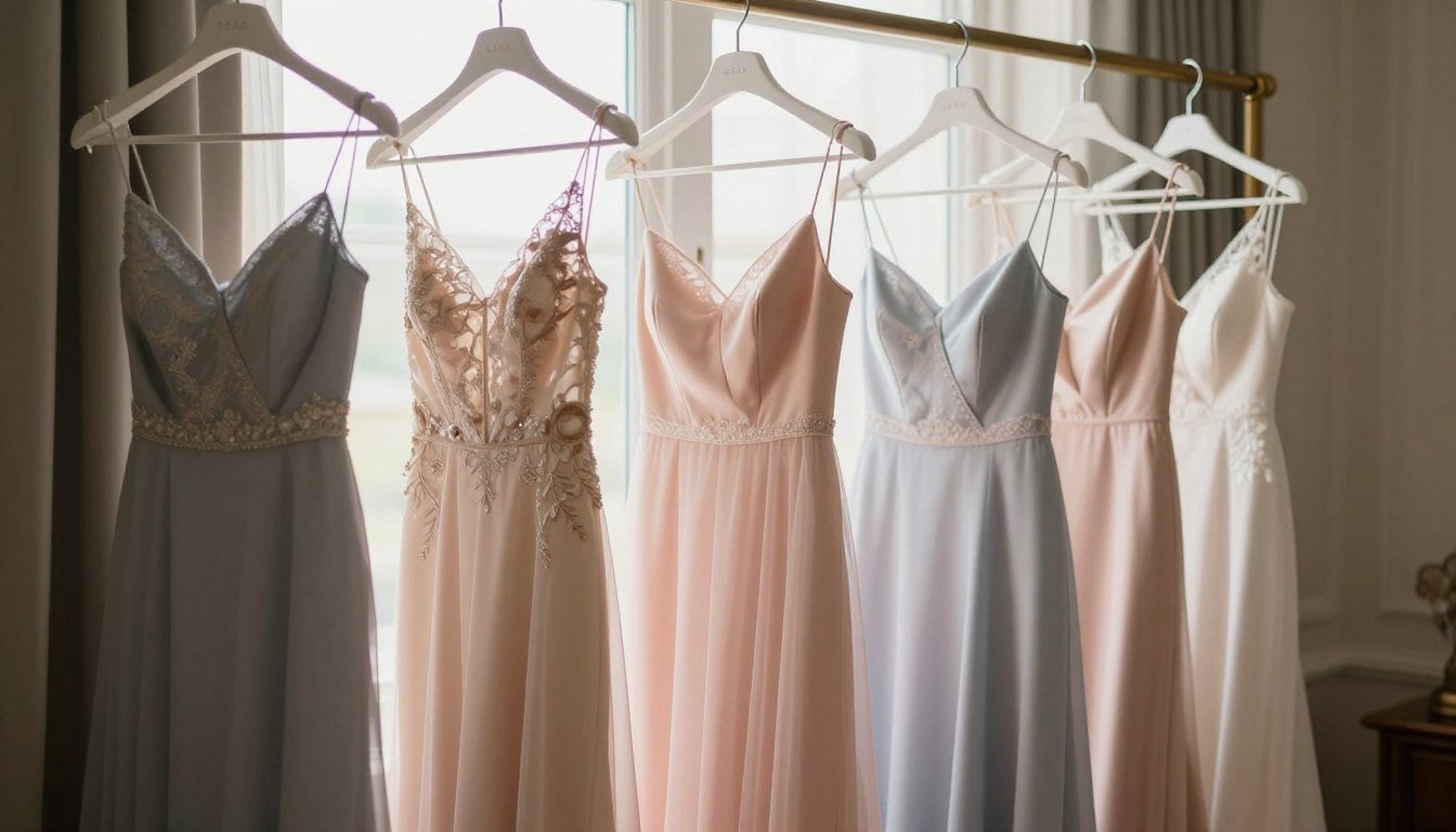 bridesmaid dress elegant bridal party
