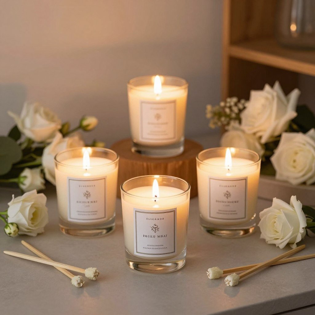 bridesmaid gift candles