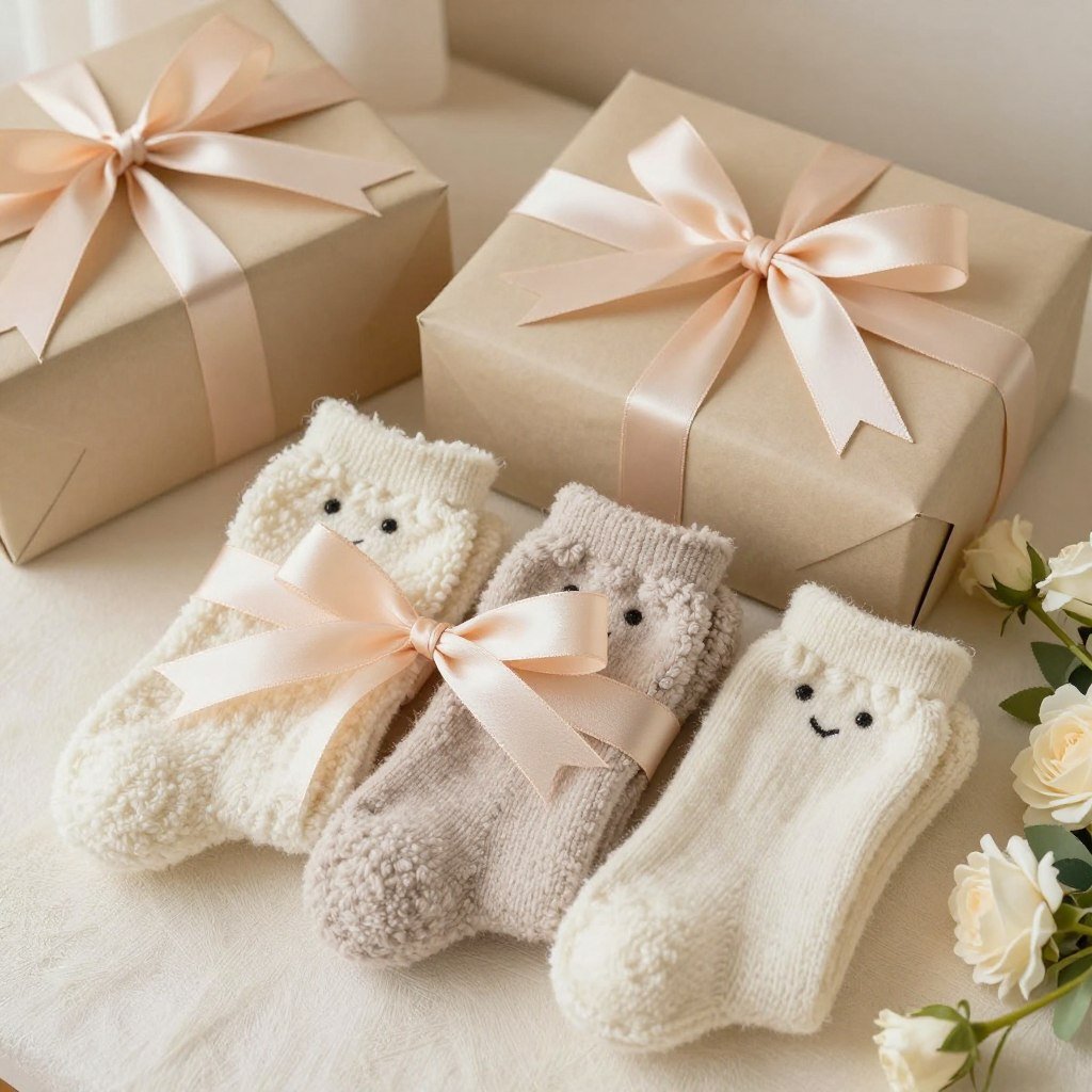 bridesmaid gift socks with cute designs