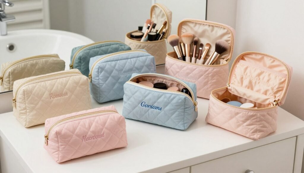 bridesmaid makeup bags with personalization bridesmaid makeup bags with personalization
