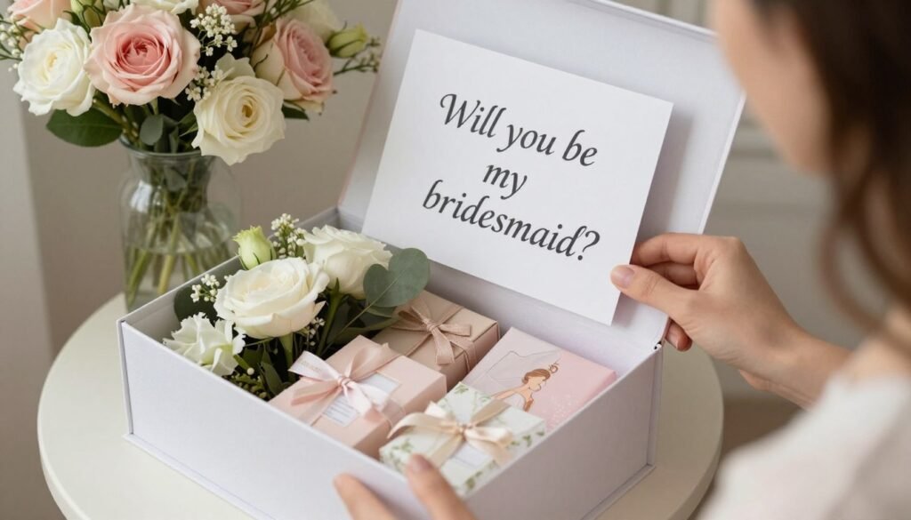 bridesmaid proposal gift box