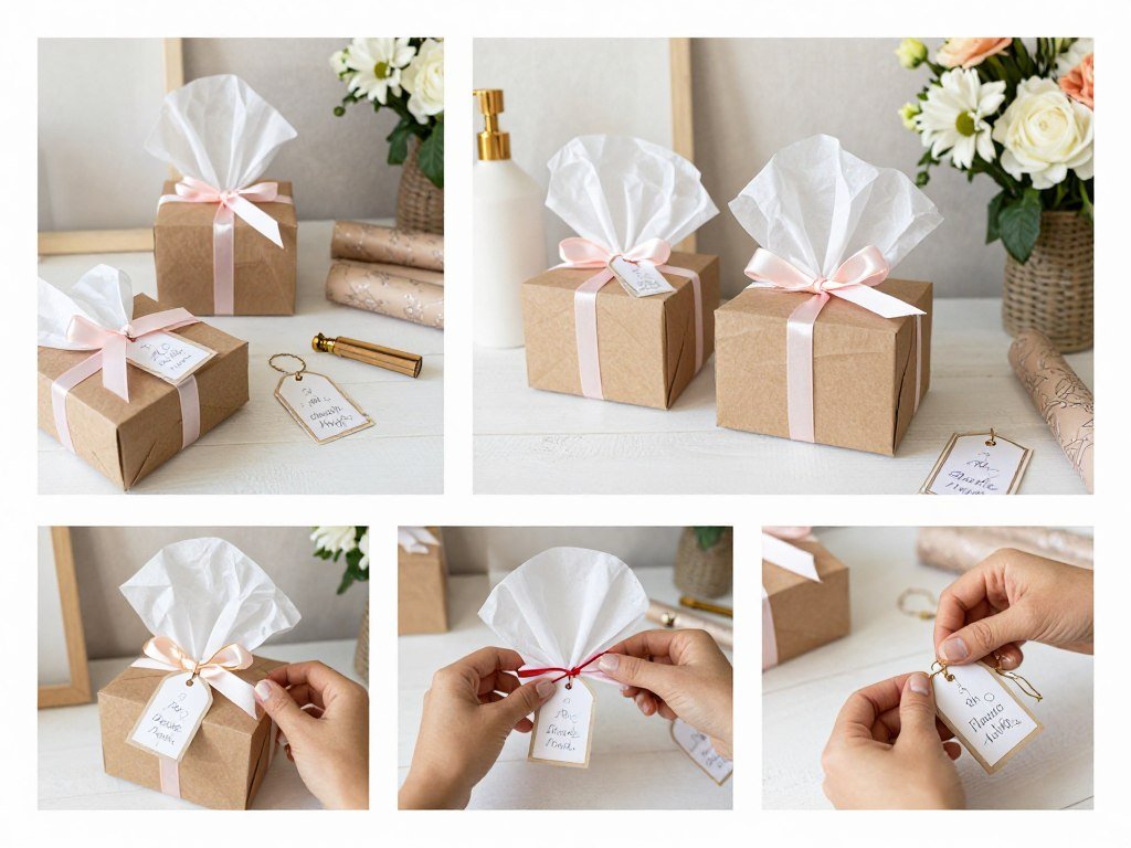 bridesmaid proposal gift wrapping and packaging
