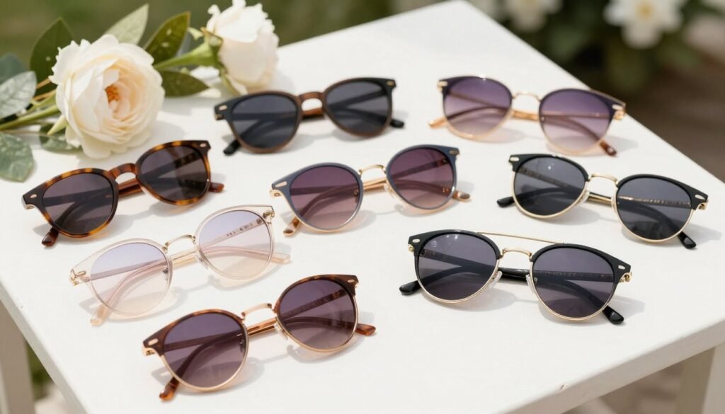 bridesmaid sunglasses collection