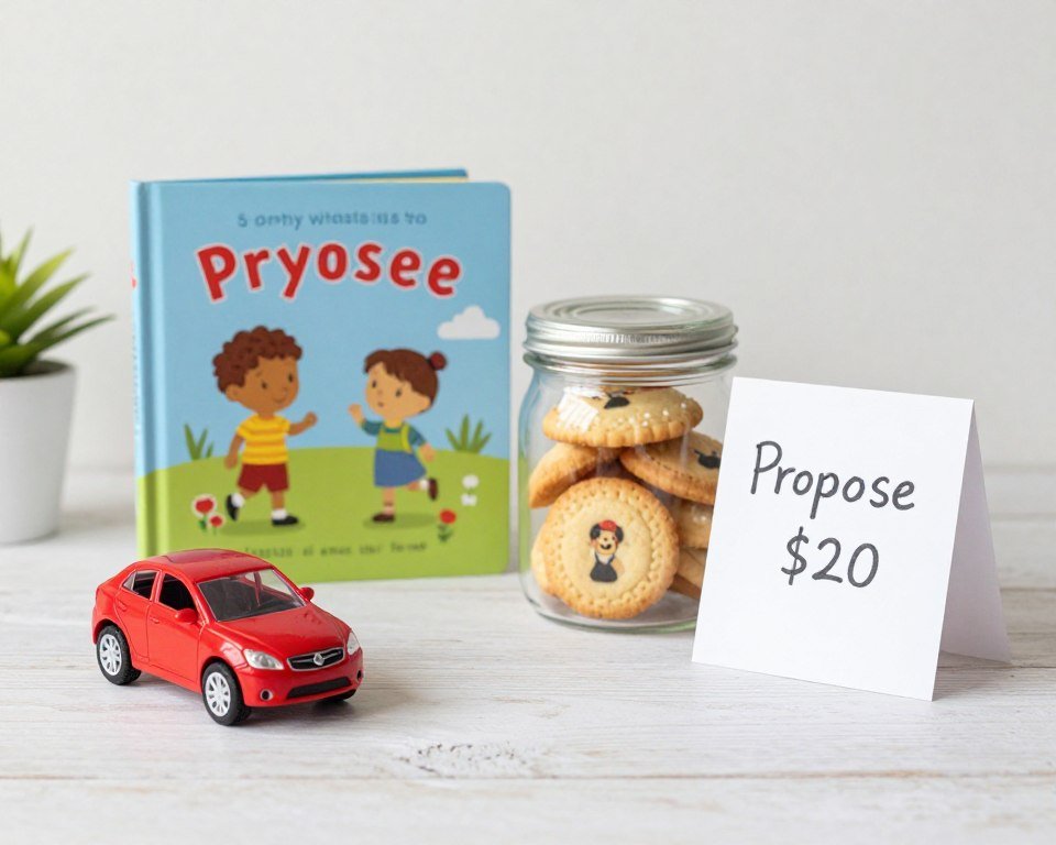 budget friendly ring bearer proposal gift ideas