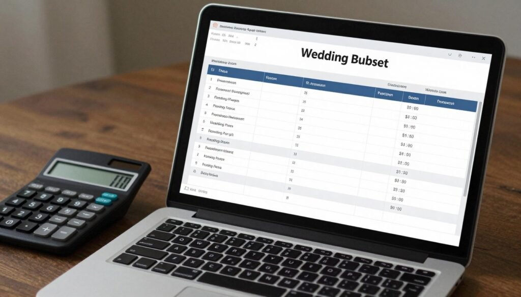 budget spreadsheet for groomsman proposals