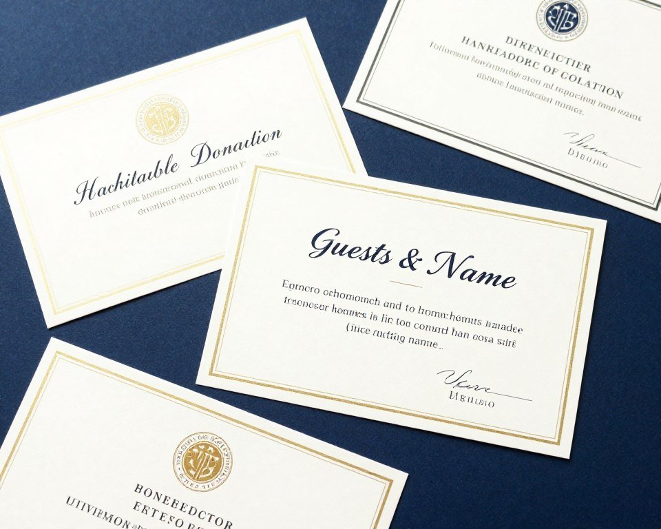 charitable donation gifts