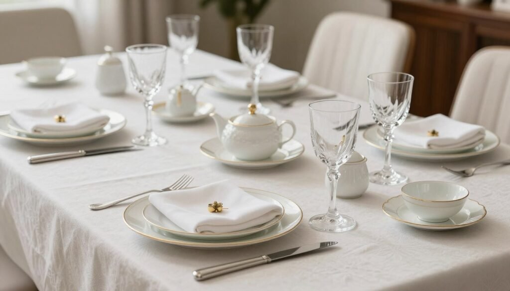 cohesive formal table setting