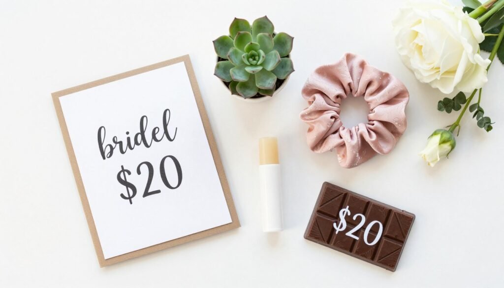 collection of budget-friendly bridesmaid proposal items