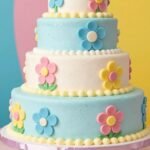 2000s Cake Ideas: Nostalgic Designs That Defined a Decade colorful 2000s birthday cake with fondant decorations and edible glitter