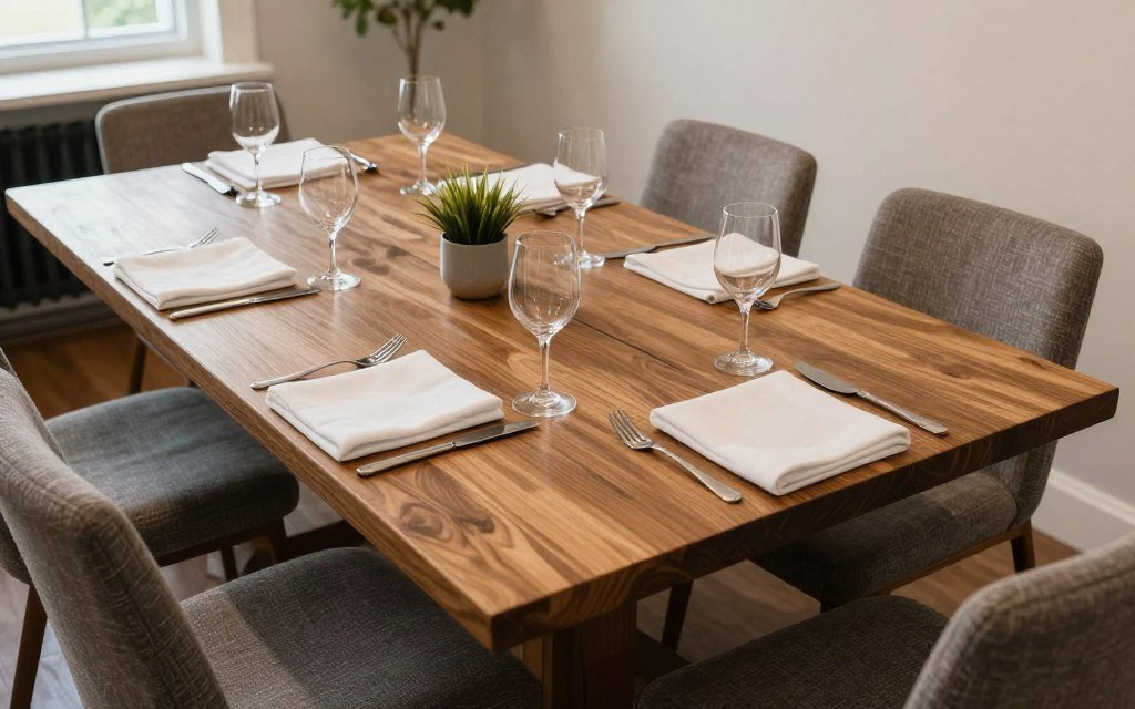 comfortable guest focused table setting