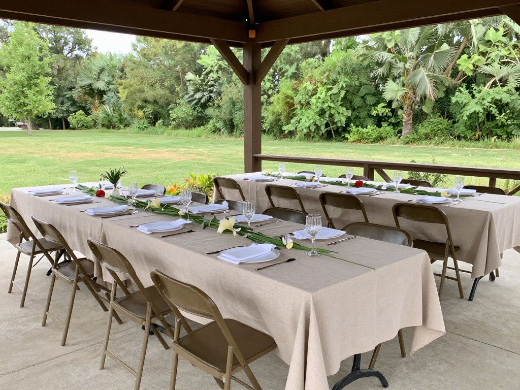 community park pavilion rehearsal dinner