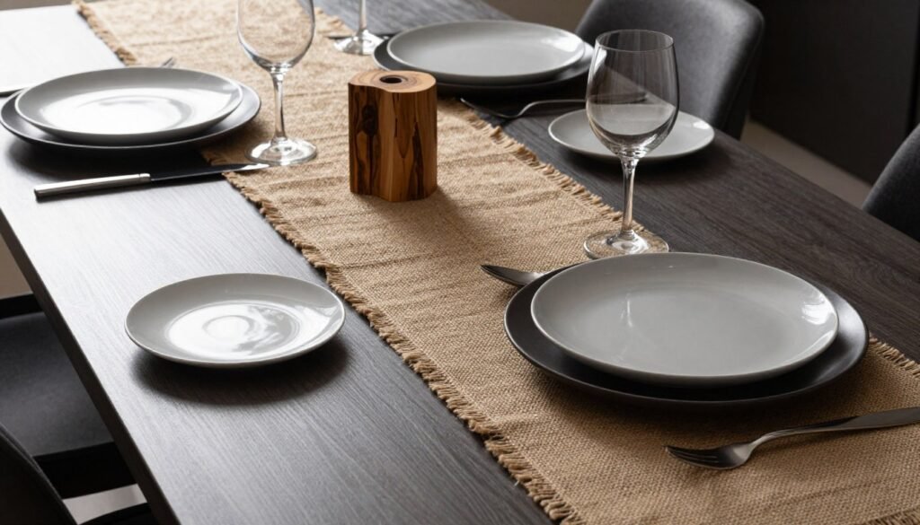 contrasting textures creating interest