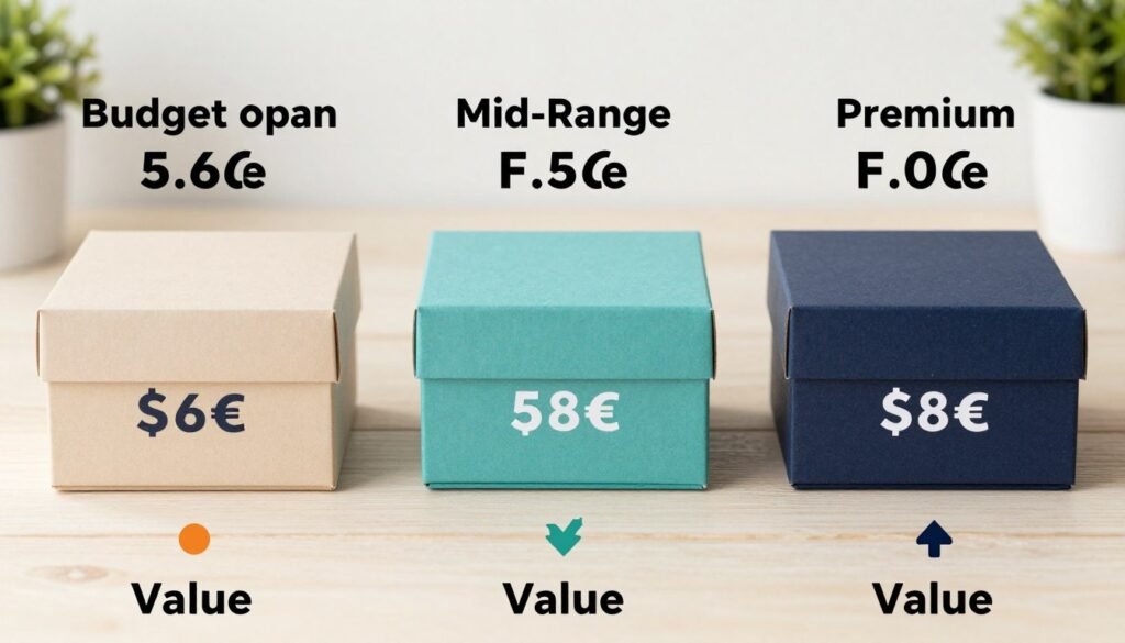 cost comparison of different groomsman proposal options