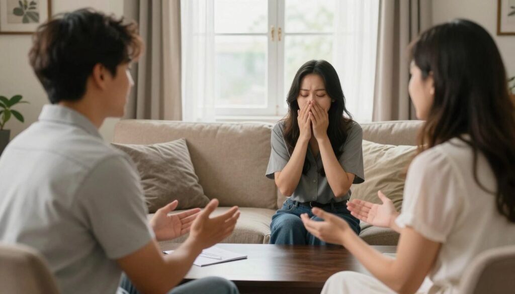 couple asking friend to be officiant in person couple asking friend to be officiant in person