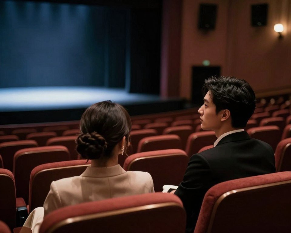 couple attending live theater or cultural performance together